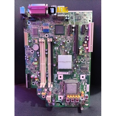 Motherboard Mainboard Mobo PC Merk HP Compaq dc7800 SFF,  dc 7800 SFF Bonus Prosesor Bawaan
