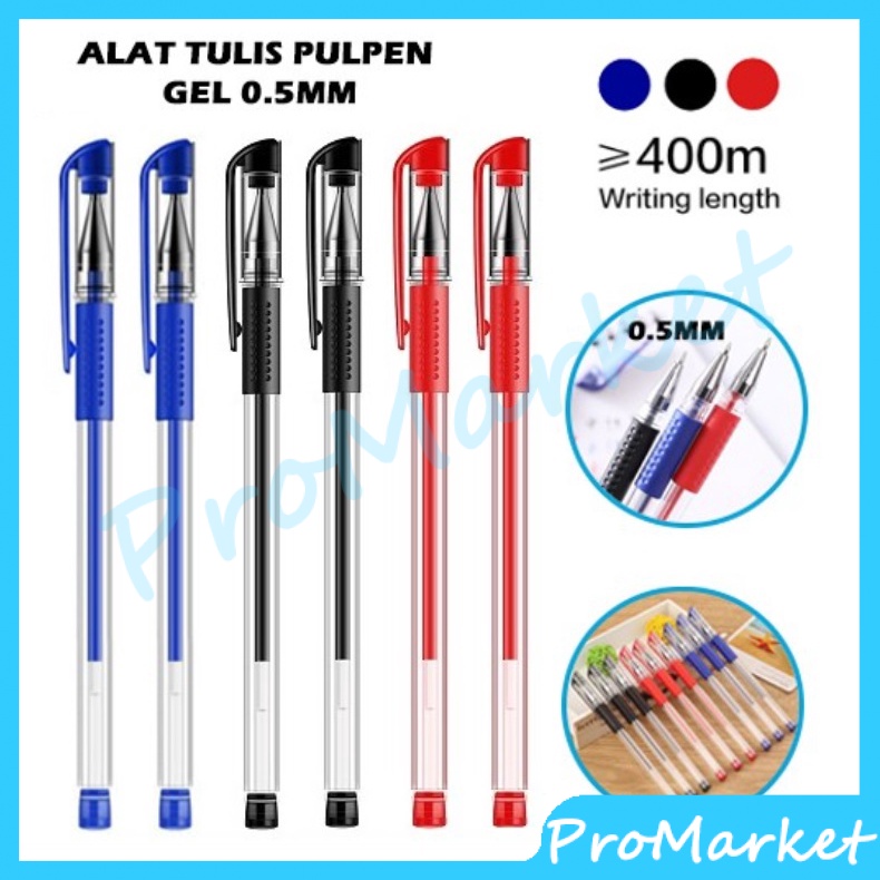 

Pena Gel/ Pulpen Gel 0.5mm Standard / Pulpen Gel MIMI