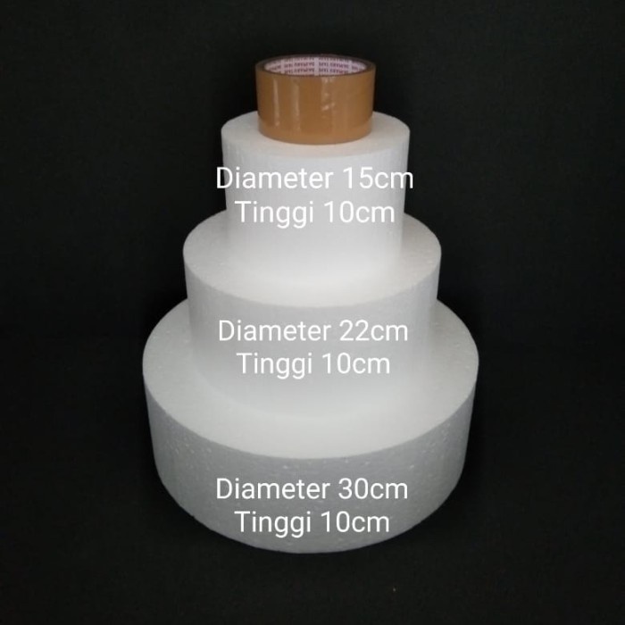 

Dummy Cake Styrofoam Set Sesuai Gambar T