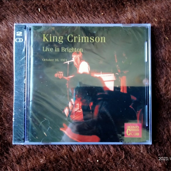 SEGEL | 2 CD KING CRIMSON LIVE IN BRIGHTON