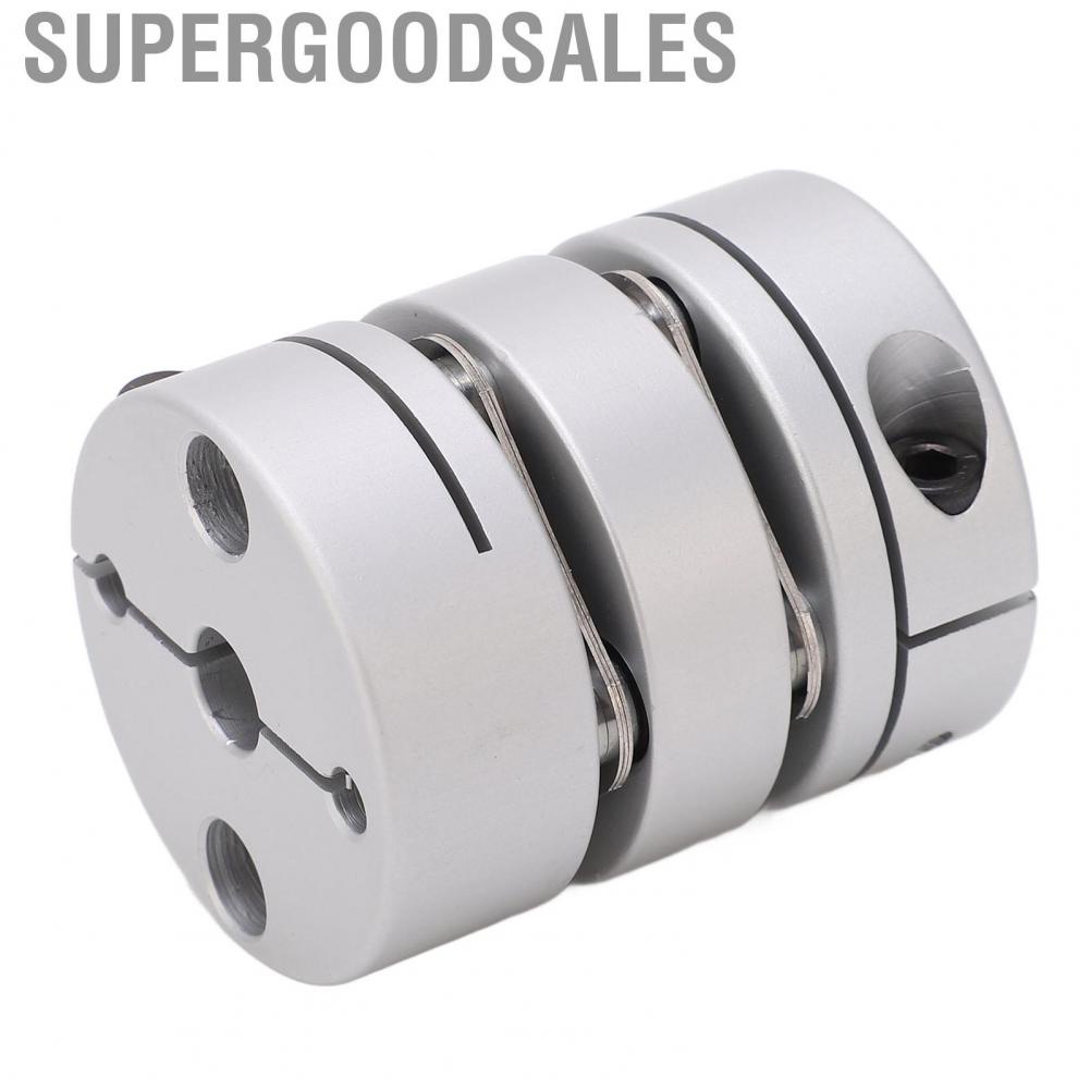 Supergoodsales Shaft Coupler Aluminum Alloy Hub  Double Coupling for Encoder