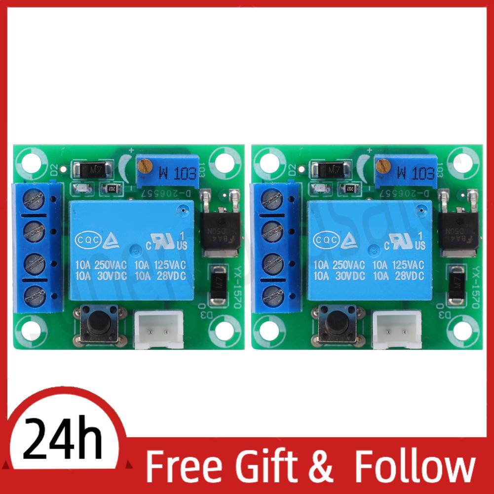 Supergoodsales Under Voltage Protection Board  Easy Operation Low Cut Off Module 2Pcs 10MA Automatic for Batteries