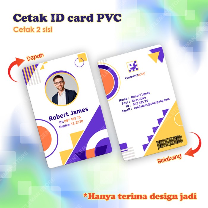 

CETAK ID CARD PVC PREMIUM KARTU MEMBER / KARTU ANGGOTA PELAJAR - 1 SISI