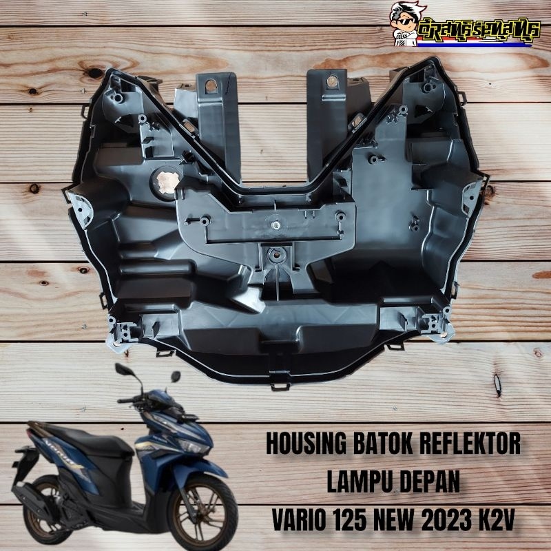 NM45DF Housing batok lampu depan reflektor Vario 125 New 2022 2023 K2V Original