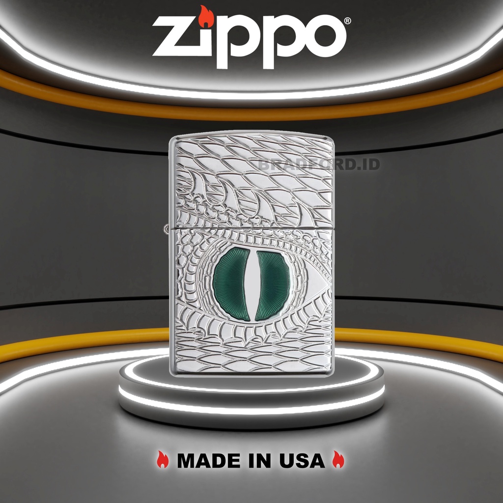 Zippo Dragon Eye 28807 Original Made In USA