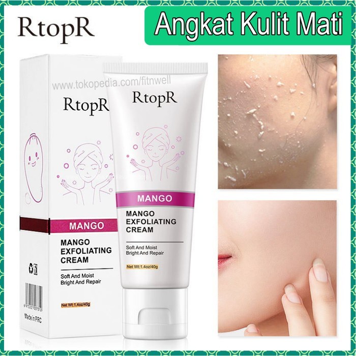 RtopR Mango Exfoliating Cream Scrub Wajah