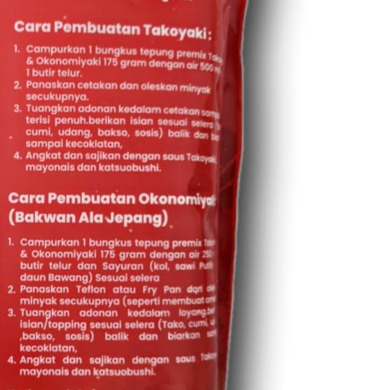 

TITIANDFOOD Paket Takoyaki Kompit tepung katsuobushi saus dan aonori