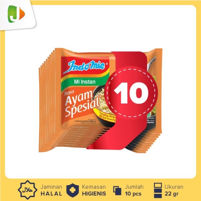 

10 Pcs - Indomie Kuah Ayam Spesia