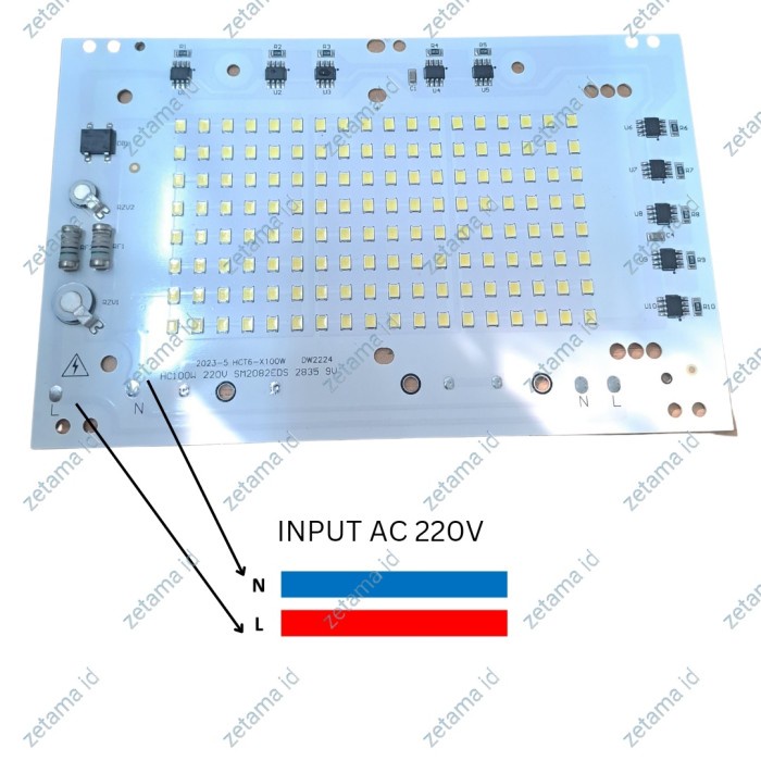 Banana Sport Modul Led Lampu Sorot Pcb Board Mesin Lampu Sorot Refill 220V Ac