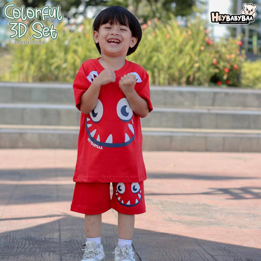 Colorful 3D Heybabybaa