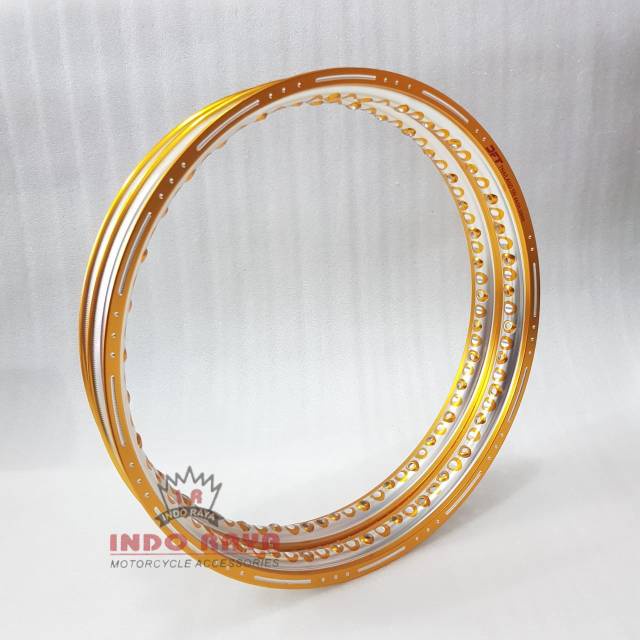 Velg pelek velek jari jari DFT thailand Slot CNC 3Tone 1.40 1.40 ring 17 1set sepasang 2biji