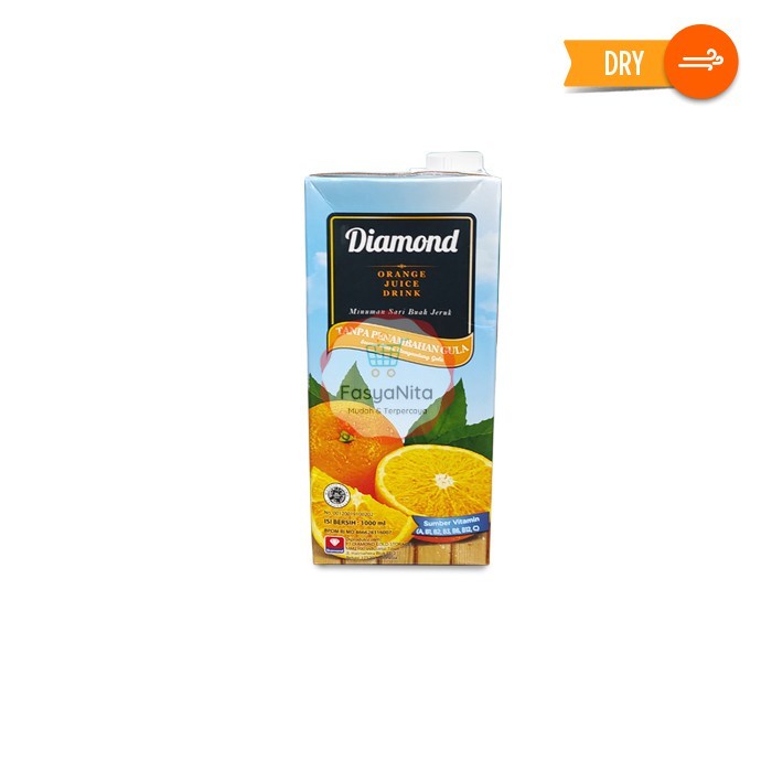 

Diamond Juice Uht Orange 1 lt