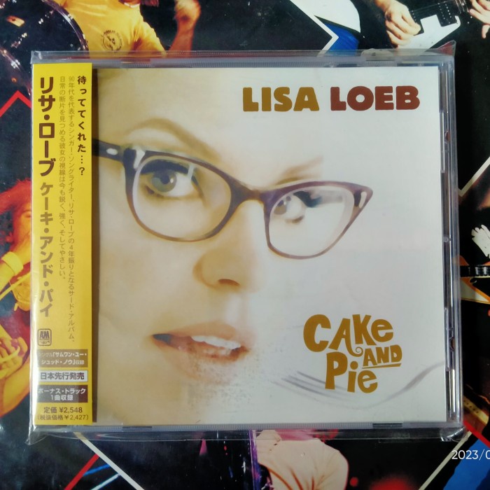 CD LISA LOEB CAKE AND PIE JAPAN OBI