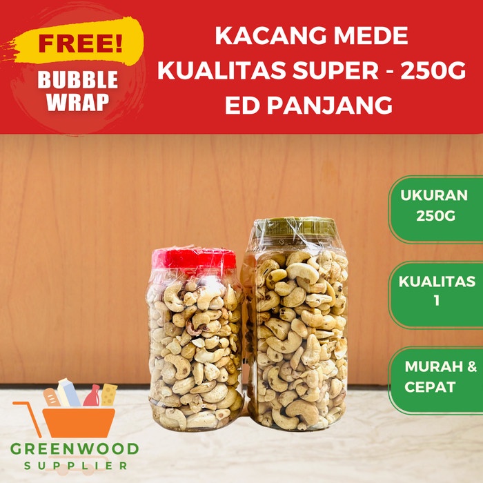 

[SUPER - TOPLES] Kacang Mede Comextra / Cashew Nut - 250G