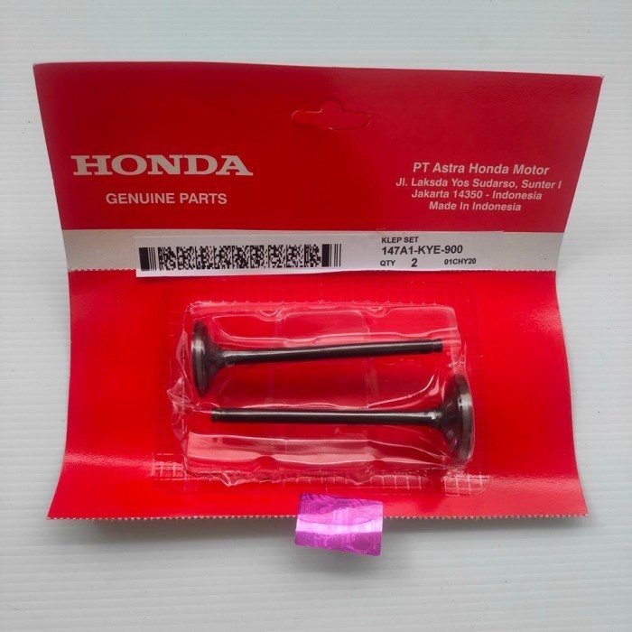 Klep Set Payung Klep Valve IN EX Klep Set Megapro New MegaPro New KYE