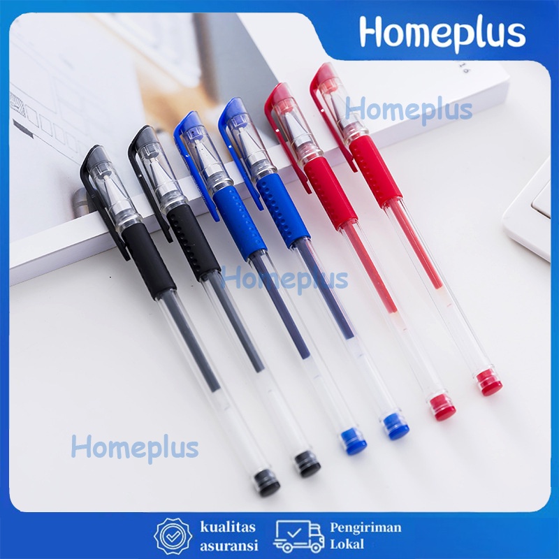 

HomePlus Pulpen Gel 0.5mm Bolpen Standard Pena Pen Alat Tulis Gel Tebal 0.5 MM Pena Cair Pulpen Sekolah Kantor Mata Pena 0.5 mm / Alat Tulis / Perlengkapan Sekolah / Pulpen