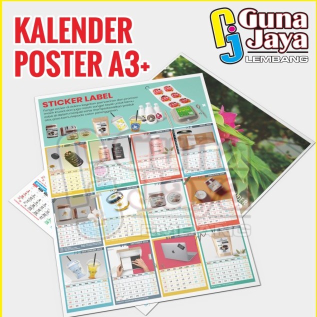 

Kalender Custom A3+ Poster Kalender Idola K-Pop Kalender Caleg Partai