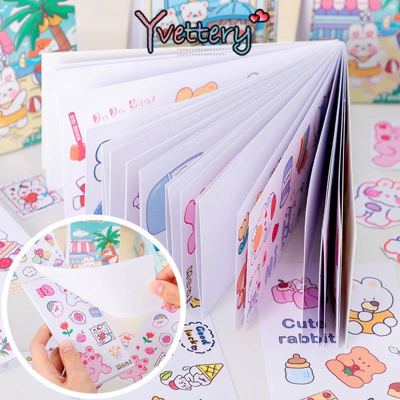 

❤️COD Buku Bahan Stiker Buku Gambar Stiker Lucu Buku Bahan Stiker Bahan Stiker Siswa DIY-Yy