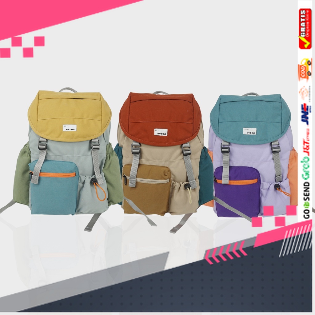 TAS WANITA DESAIN BARU ELEGAN MURAH BANGET /Evroa Bonnie Backpack