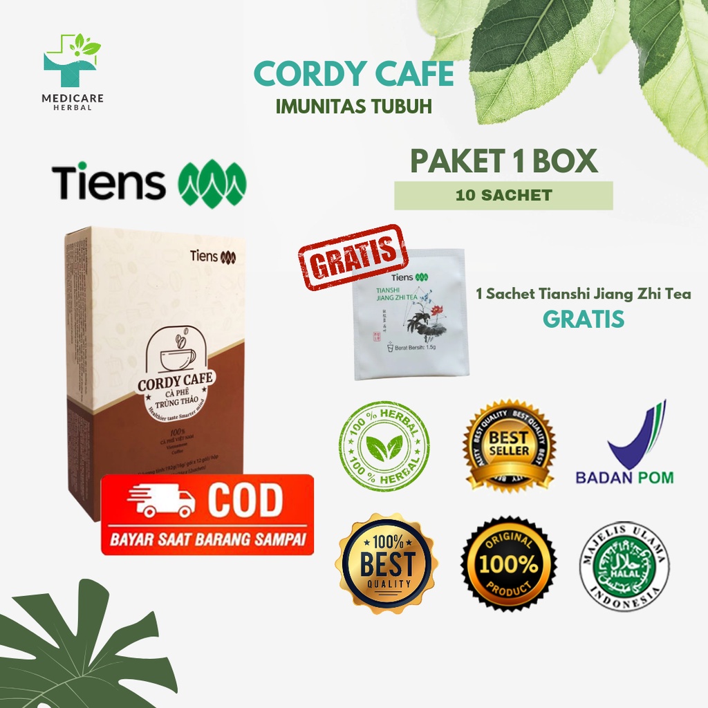 

Cordy Cafe Coffee Stamina Pria Kuat Alami - Kopi Stamina Pria dan Wanita - Cordyseps Kopi - Tiens Coffee - Jamu Stamina - Kopi Penambah Stamina - Tiens Coffe Original Termurah