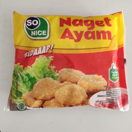 

So Nice Nugget Ayam 500 Gr