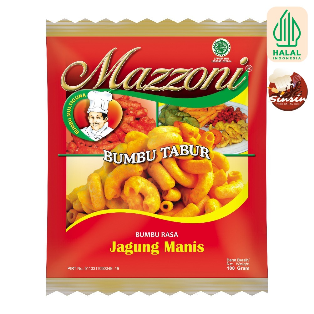 

Mazzoni Bumbu Tabur Jagung Manis 100g