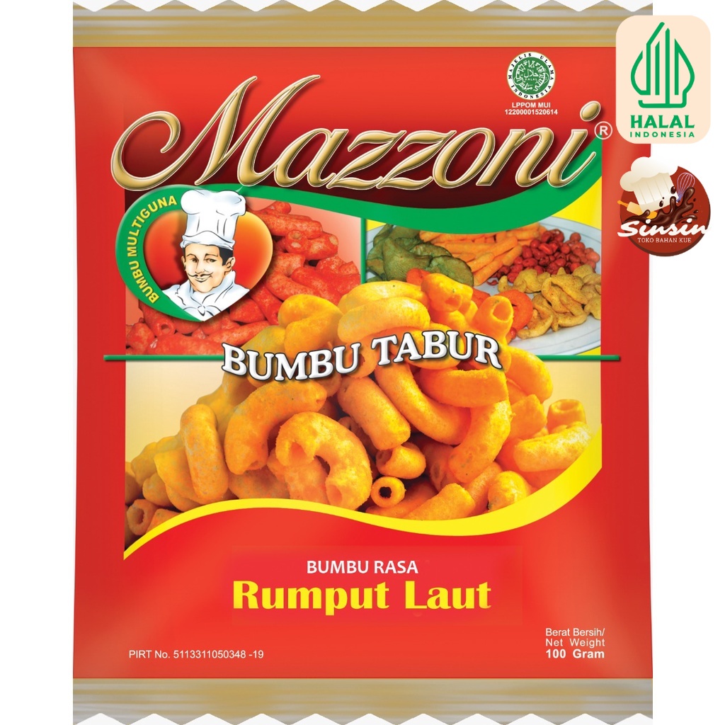 

Mazzoni Bumbu Tabur Rumput Laut 100g