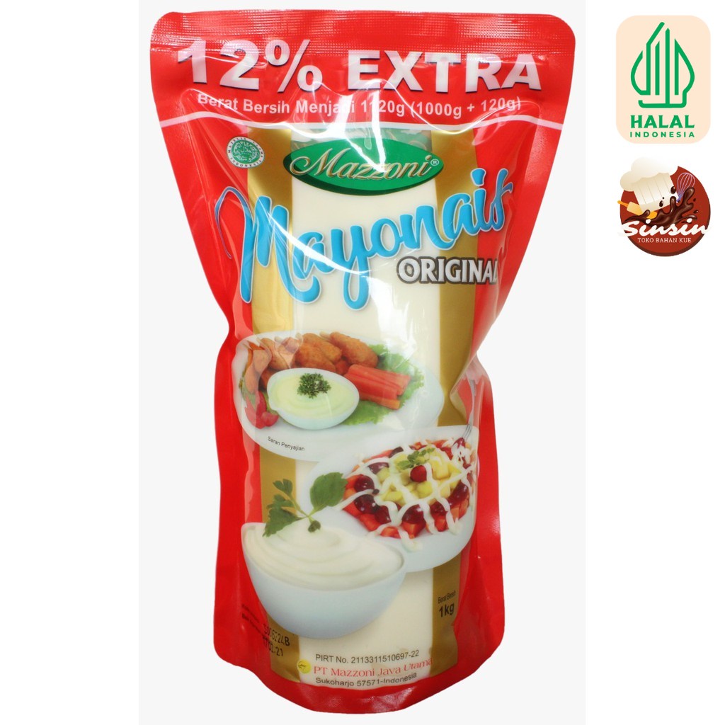 

Mazzoni Mayonnaise 1Kg