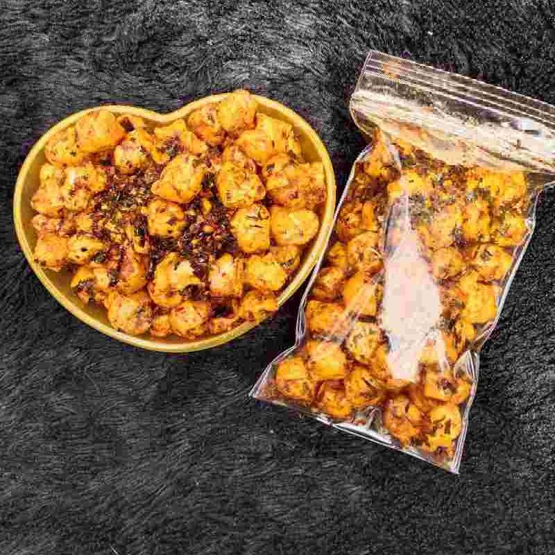 

Siomay Mini Kering PEDAS gurih aroma daun jeruk 250gr