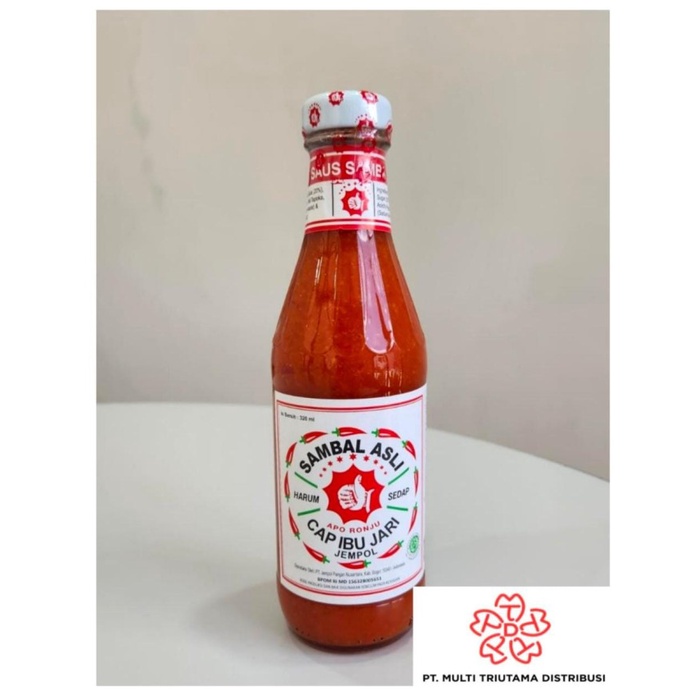 

COD - SAMBEL ASLI CAP IBU JARI JEMPOL BOTOL 320 ML - MOKUMOUKU