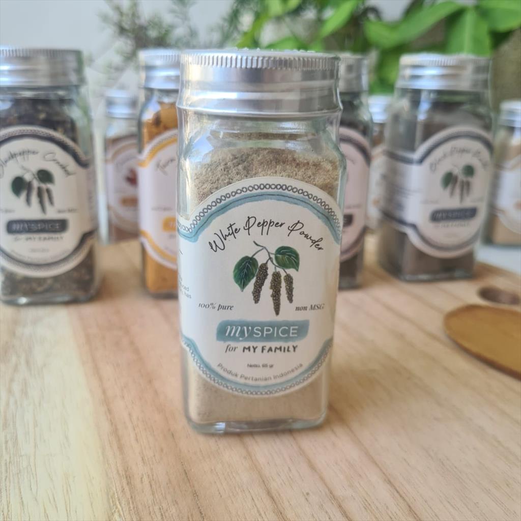 

MySPICE Lada Putih Bubuk Merica 65g ( White Pepper Powder )