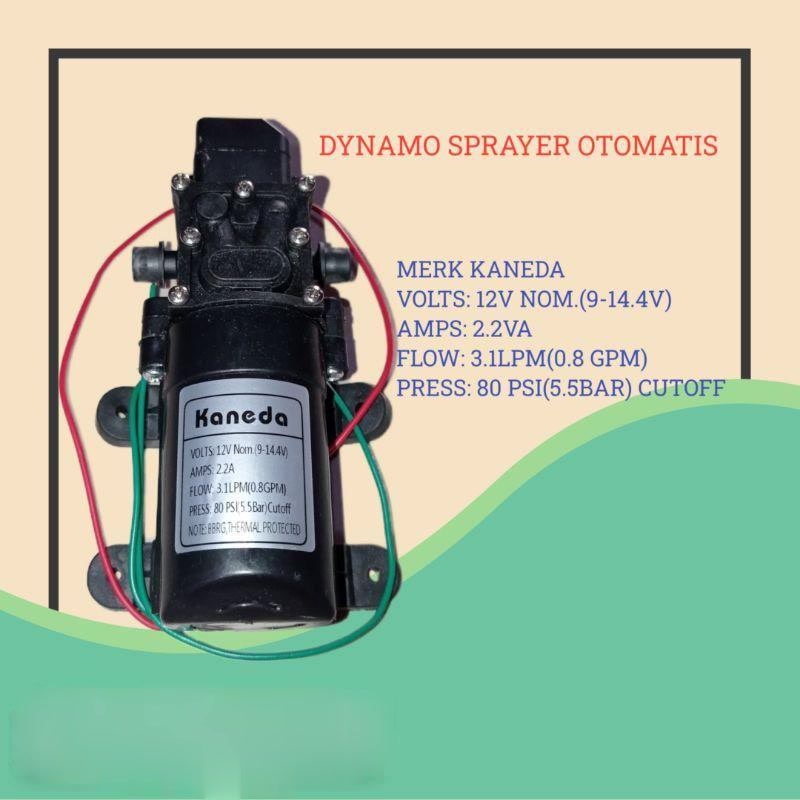 DINAMO DYNAMO SPRAYER 80 PSI 3.1 LPM  TANGKI SEMPROTAN ELEKTRIK KANEDA