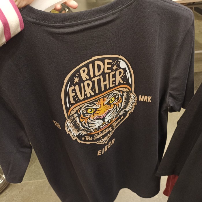 Kaos Eiger SUMATERAN TIGER SS TEES Tshirt 91000 8565 Original Cowok