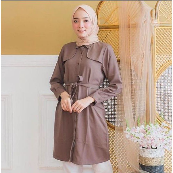 Alona Tunik / Atasan Wanita Terbaru Baju Lebaran Atasan Tunik Atasan Murah Atasan Muslim Kekinian Pa