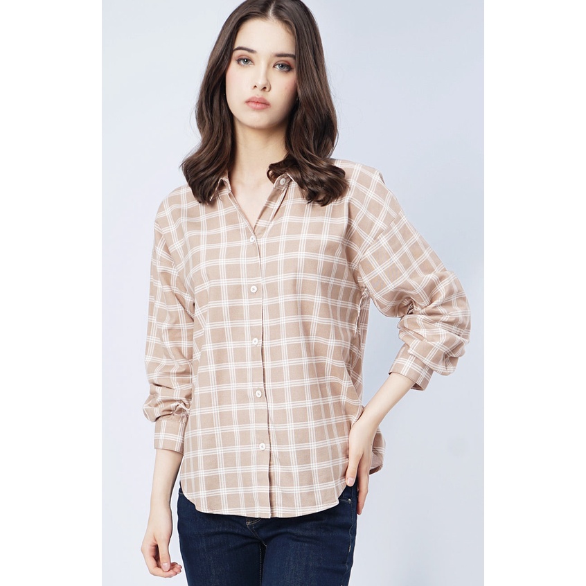 Logo Jeans - Kemeja Wanita Evie 24924L9KW