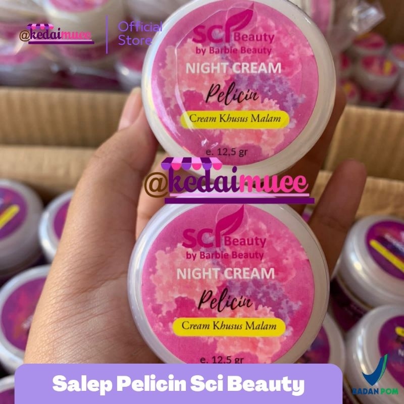 [ORI BISA SCAN] Barbie Beauty Salep Pelicin Wajah | Cream Malam | Cream Pemutih Pencerah Wajah Best 