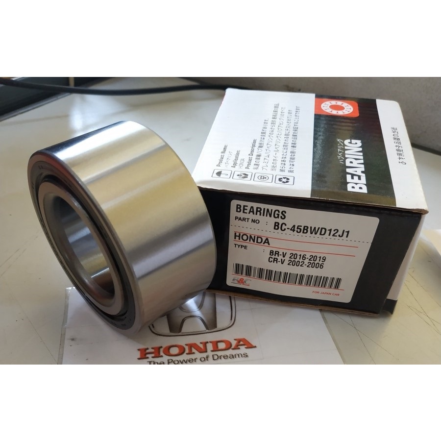 Bearing  lahar roda depan honda brv bearing lahar roda depan crv gen2 2002 2003 2004 2005 2006