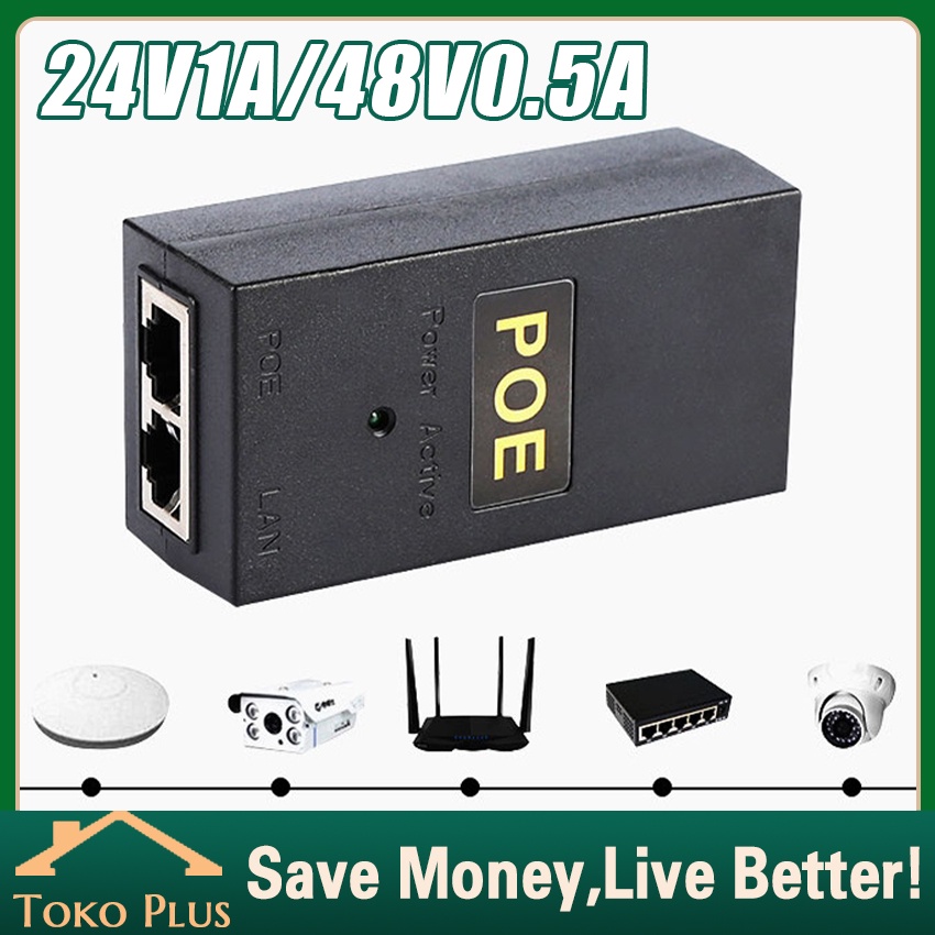 PAYU POE Power Over Injector Gabit Passive Ethernet Adaptor POE 24V/48V