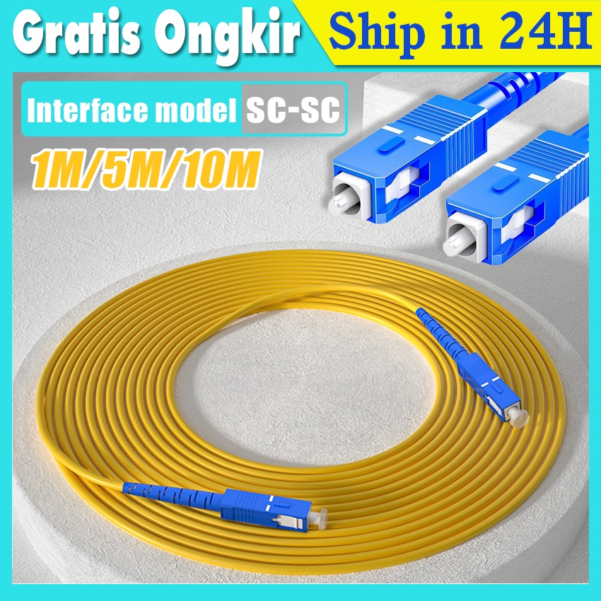Patch Cord SC UPC Kabel Fiber Optic Kabel 3 / 5 / 10 Meter Patchcord - Patch cord - SC UPC fiber opt