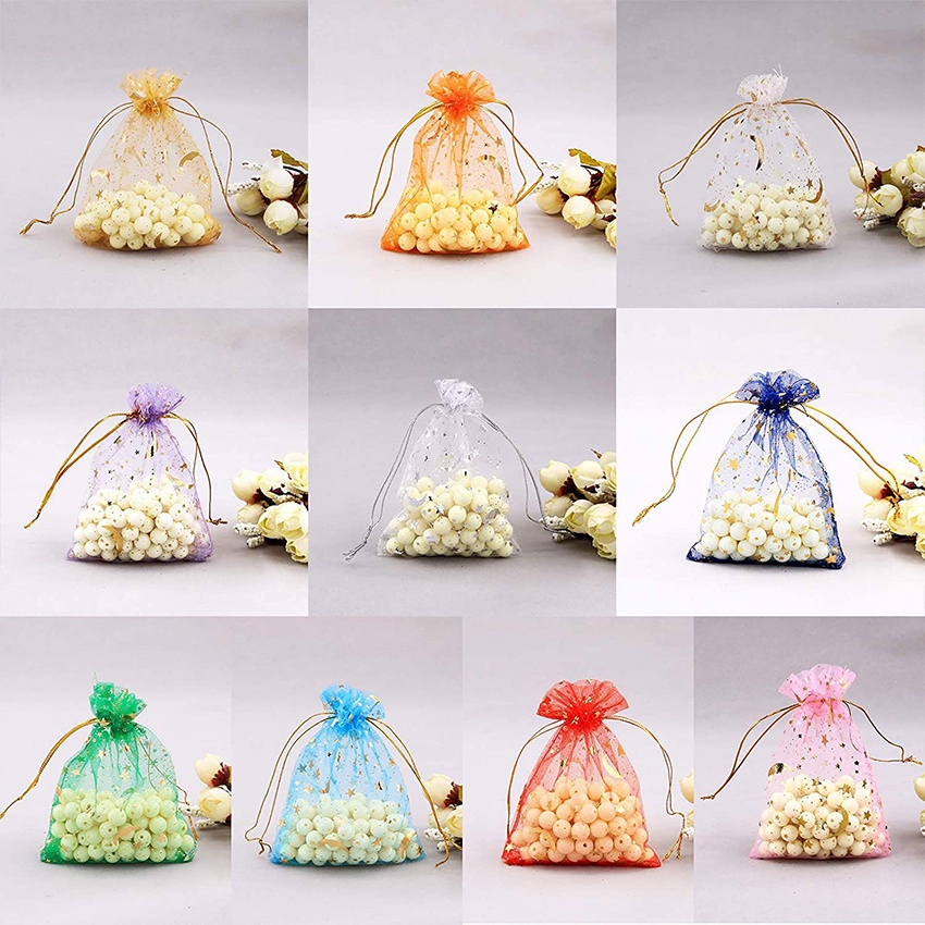 Organza Bag Kantong Serut Souvenir - Kantong Suvenir / Souvenir Pouch / Kantong Organdi / Organza