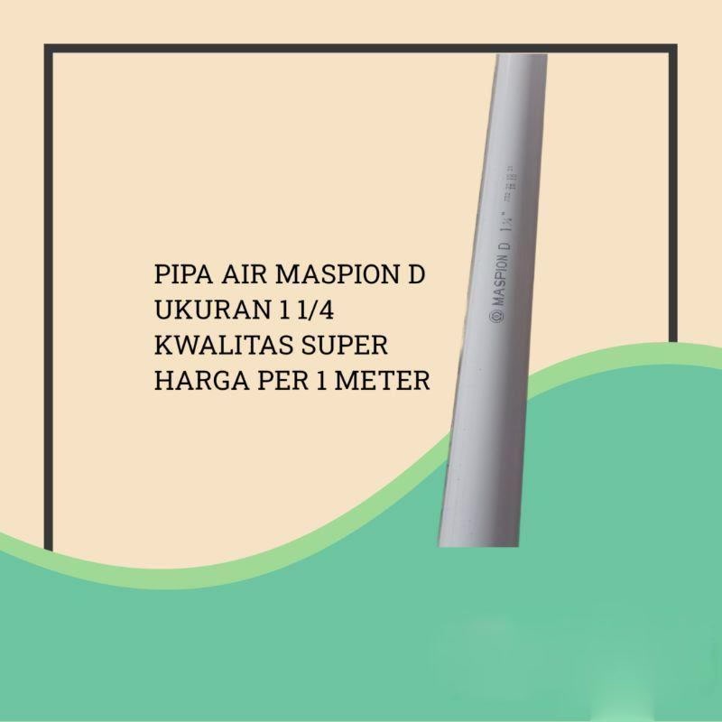 MASPION PIPA PVC D 1 1/4" PIPA PARALON PRALON 1 1/4 INCH / PIPA AIR