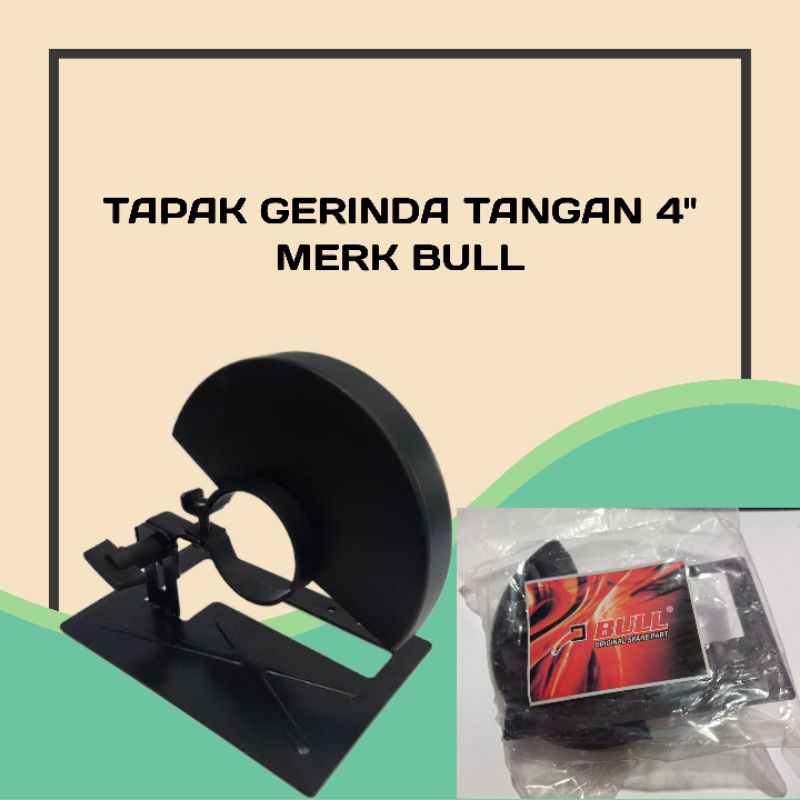 STAND Tapak Gerinda 4 INCH BULL Potong Kayu base dudukan tatakan GERINDA TANGAN