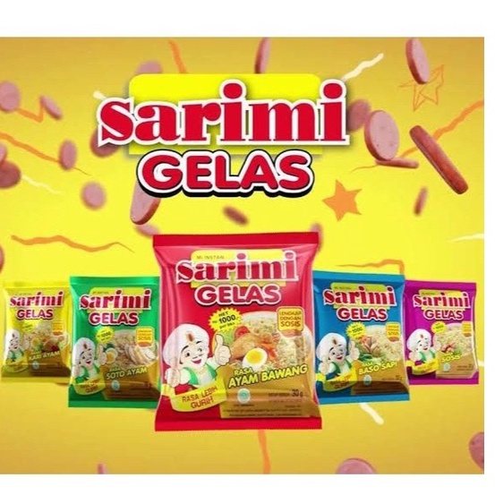 

SARIMI GELAS 1 RENCENG ISI 10 ORIGINAL