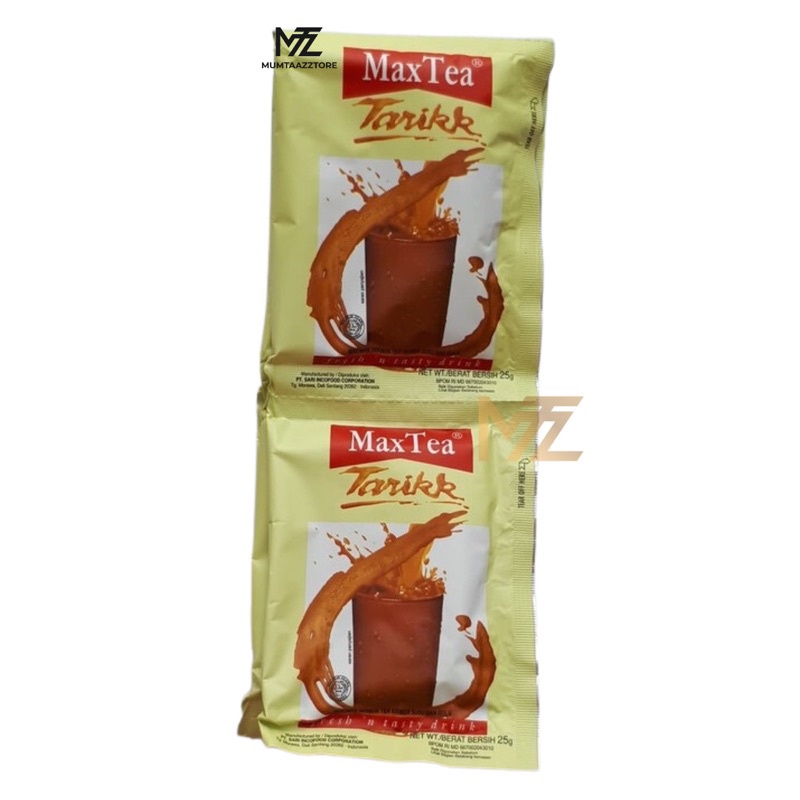 

INDOFOOD MaxTea Max Tea Tarikk | Peach Tea | Apple Tea | Lemon Tea | Jahe