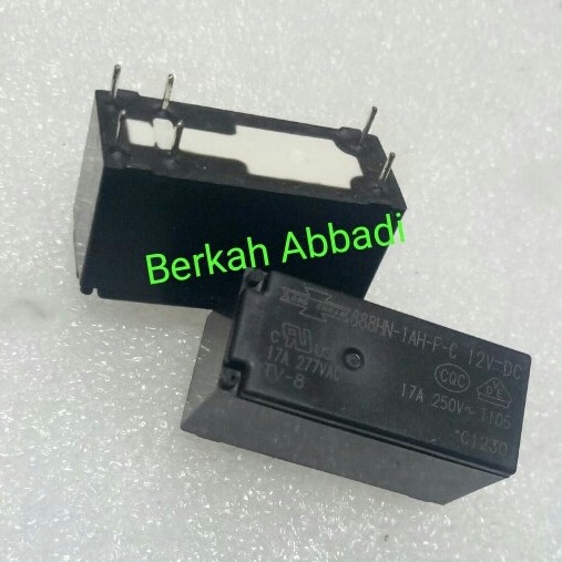 Relay 12V 17A 6kaki Termurah