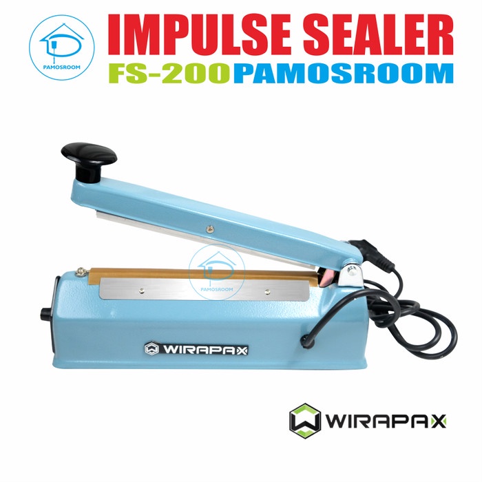 

Wirastar Impulse Sealer FS200 Alat Press Plastik Hand Sealer Plastik