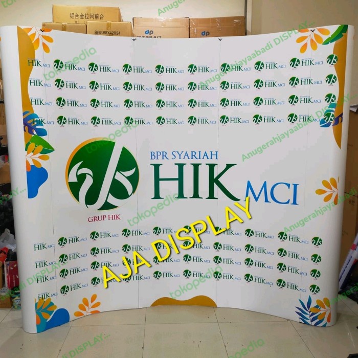 

BACKWALL/BACKDROP portable Display uk 3x3 - 3x3 no print