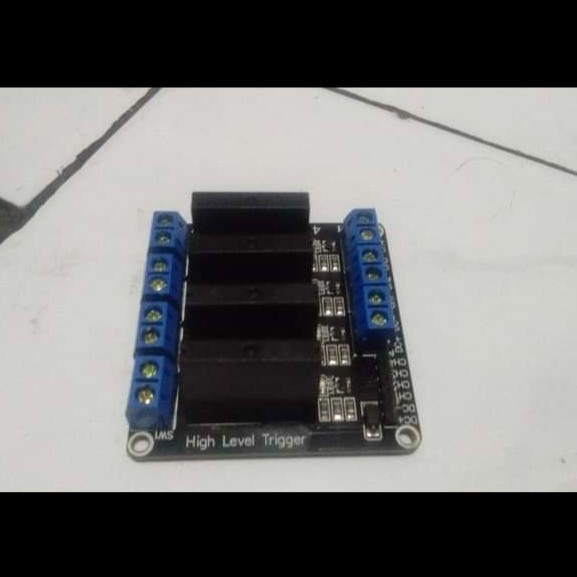 solid state relay 5 volt DC SSR modul 4 channel Termurah