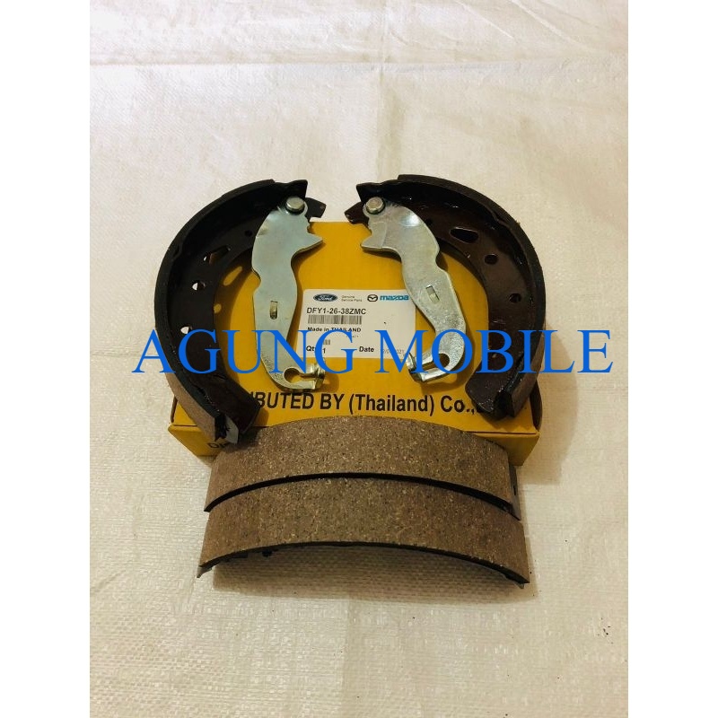 KAMPAS REM BRAKE SHOE BELAKANG FORD FIESTA - MAZDA 2