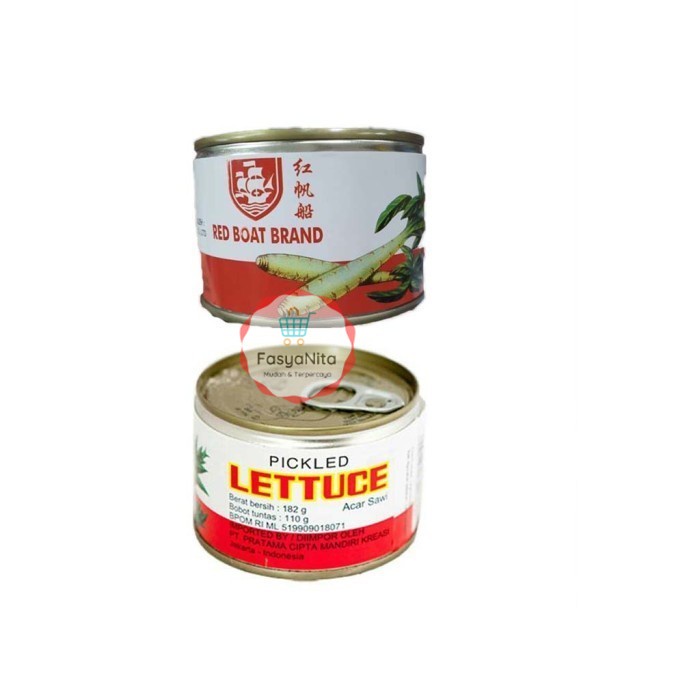 

Acar Selada Chaisim Kaleng 182gr / Pickled Lettuce Red Boat Brand - FasyAnita Mart Denpasar